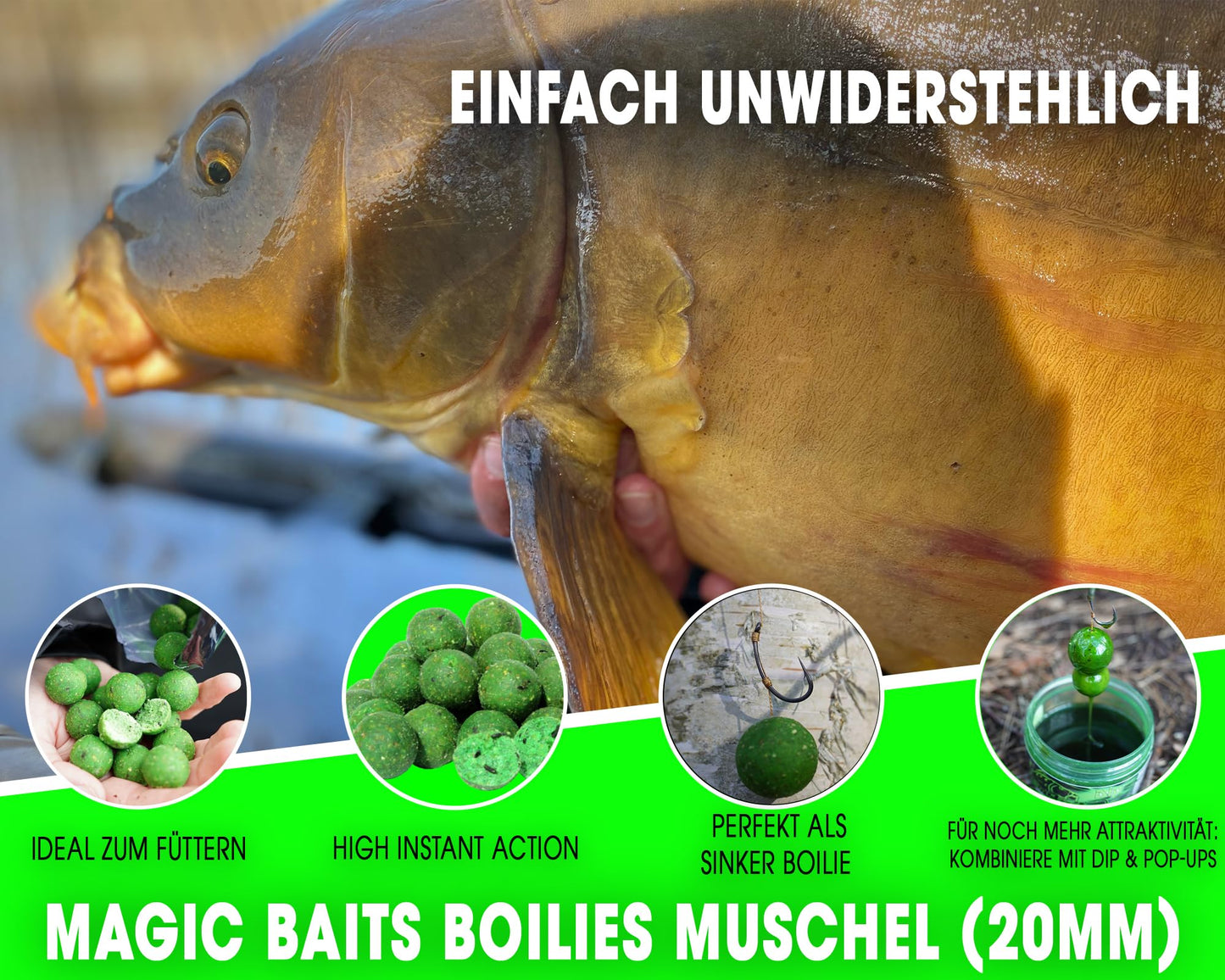 Bouilettes, 1 kg, 20 mm