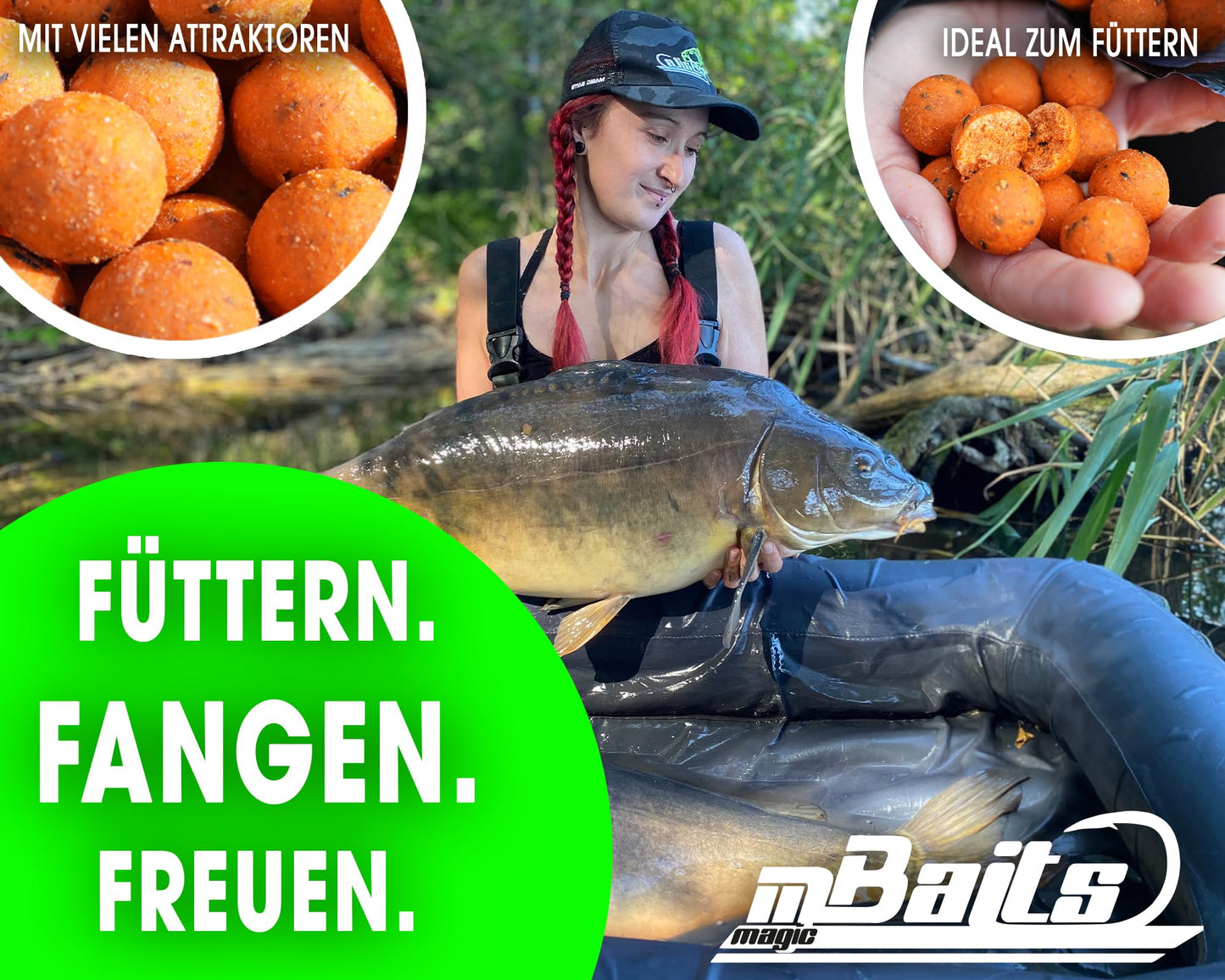 Bouilettes, 1 kg, Tutti Frutti, 20 mm