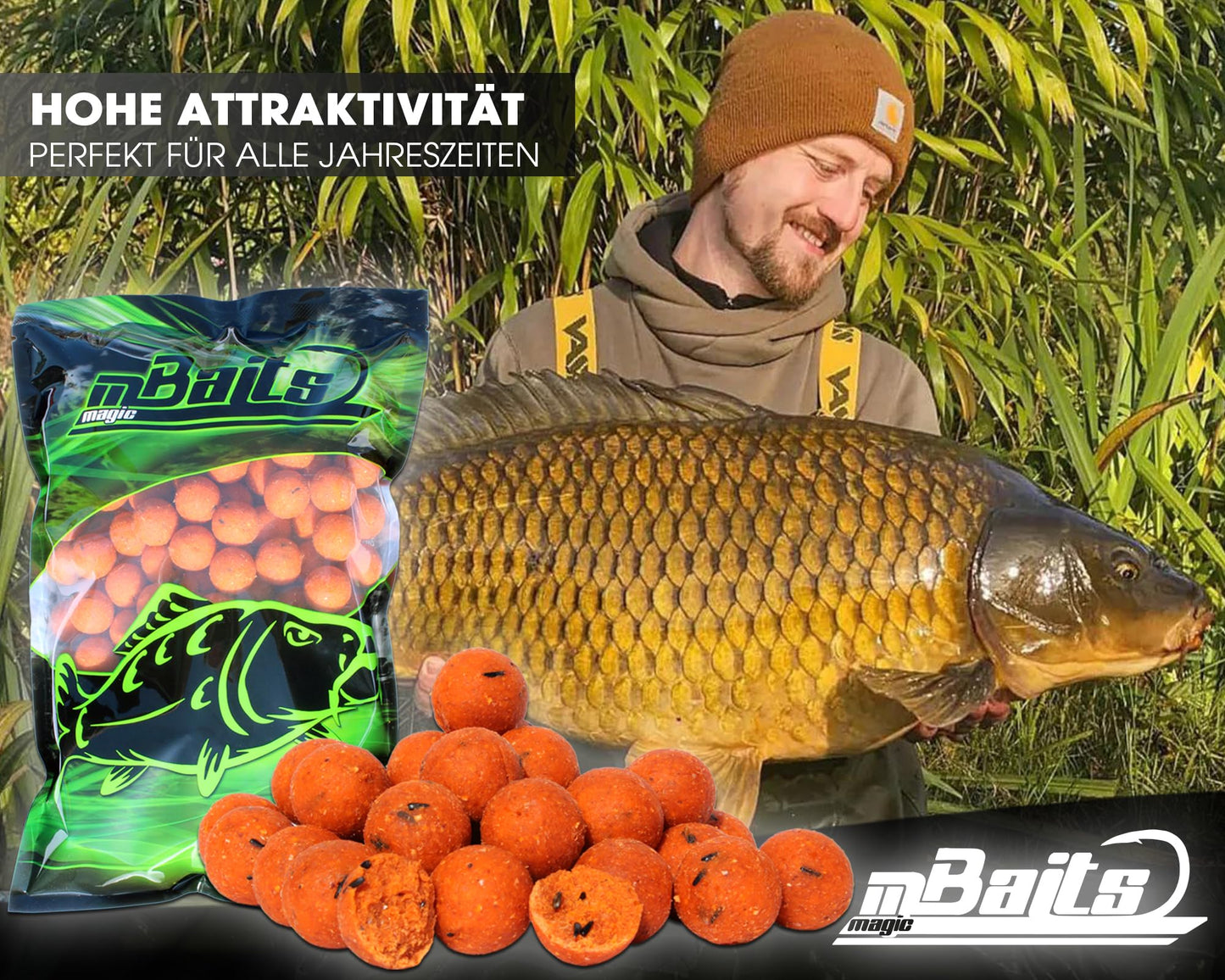 Bouilettes, 1 kg, Tutti Frutti, 20 mm