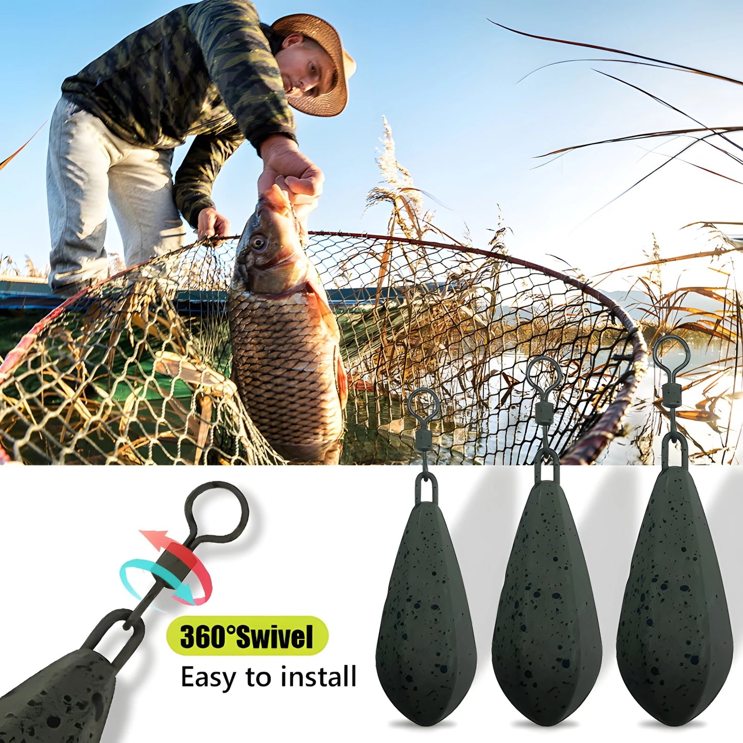 Plombs de pêche