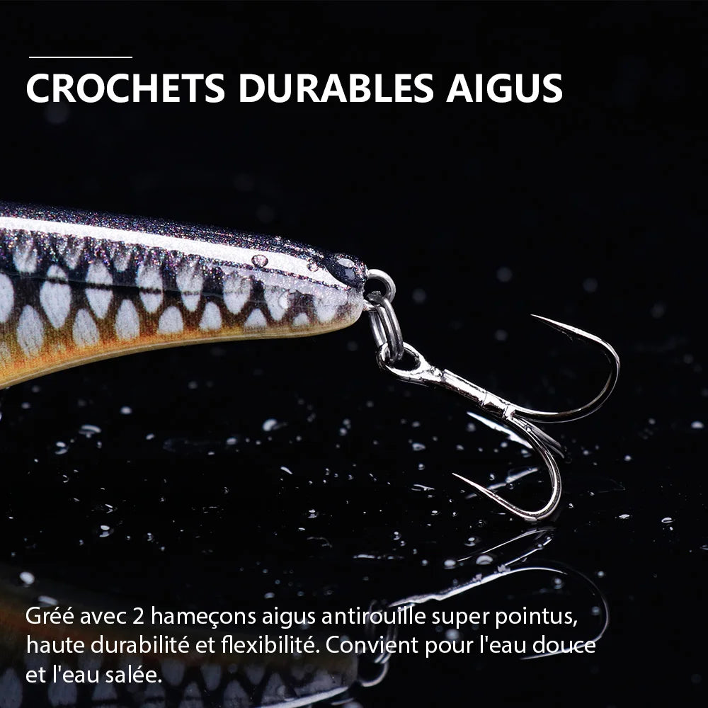 Leurre de pêche Jerkbait