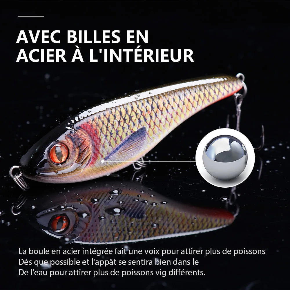 Leurre de pêche Jerkbait